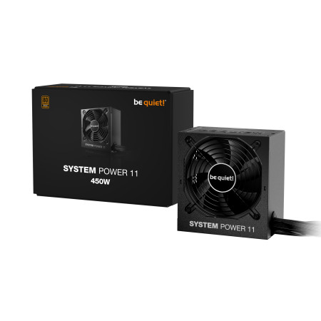 be quiet! System Power 11 450W maitinimo blokas 20+4 pin ATX Juoda