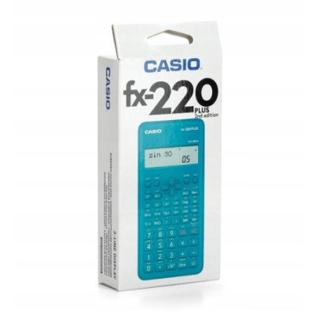 Casio mokslinis skaičiuotuvas FX-220PLUS-2, mėlynas