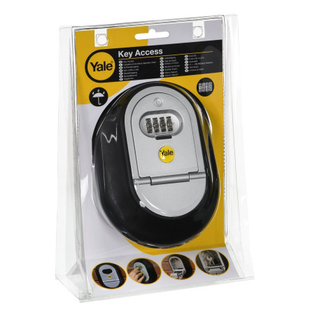 Yale Y500/187/1 raktų dėžutė su kombinuotąja spyna