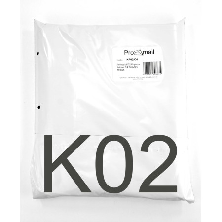 BESTPAK Foliopak FB02/C4 240x325 kartoninė dėžė 2200 vnt.