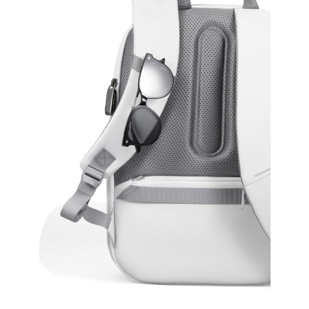 XD DESIGN Kuprinė su apsauga nuo vagystės Bobby Edge balta