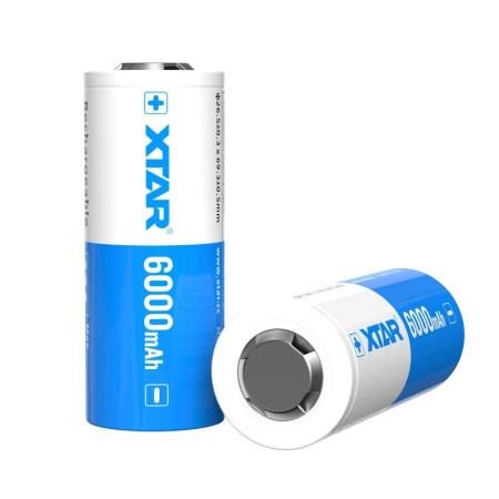 26650 3,6V Li-ion 6000 mAh akumuliatorius