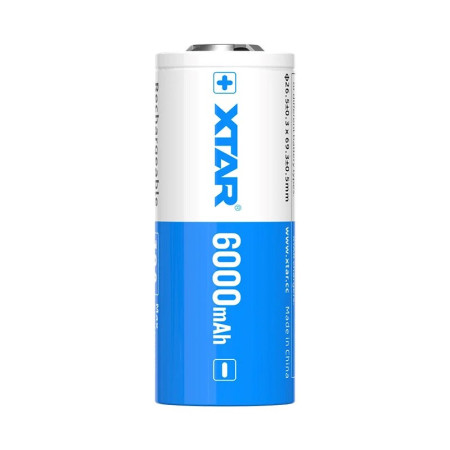 26650 3,6V Li-ion 6000 mAh akumuliatorius