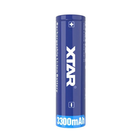 XTAR 18650 3,6 V ličio jonų 3300 mAh baterija su apsauga