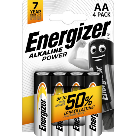 Energizer AP Alkaline Power 410850 baterija AA LR6, 4 vnt.