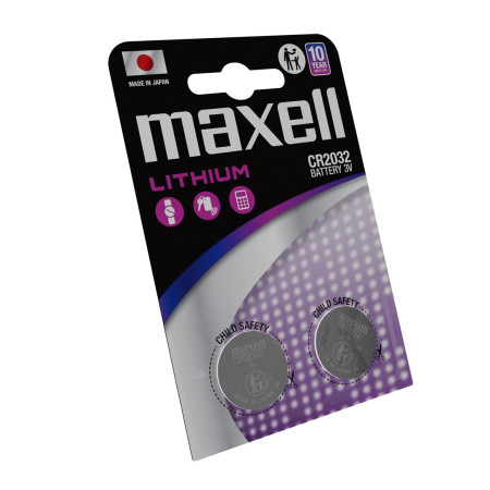 Maxell CR2032 ličio baterijų rinkinys 2 vnt.