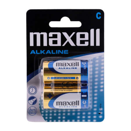 Maxell 162184 buitinė baterija Vienkartinė baterija LR14 Šarminis 2 vnt.