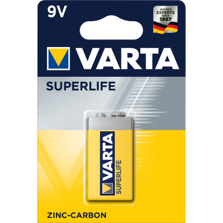Varta Superlife 9V Vienkartinė baterija