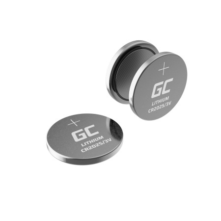 Green Cell Blister 10x Ličio Baterija CR2025 3V 160mAh