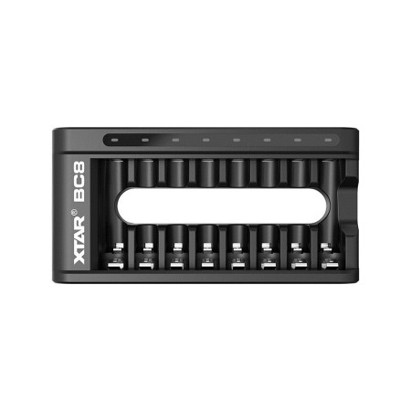 XTAR BC4 akumuliatorių įkroviklis R03/AAA ir R6/AA