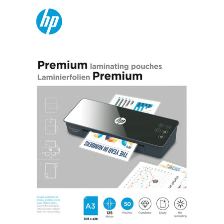 HP Premium laminavimo plėvelė A3 50 vnt