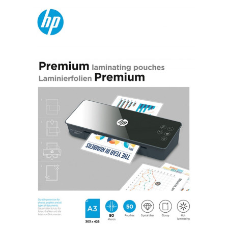 HP Premium laminavimo plėvelė A3 50 vnt