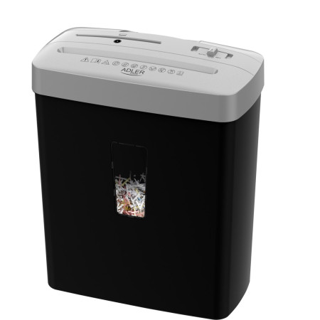 Adler AD 1037 Silver dokumentų naikiklis
