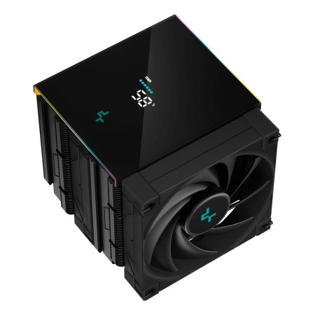 DeepCool AK620 DIGITAL Procesoriaus orinis aušintuvas 12 cm Juoda