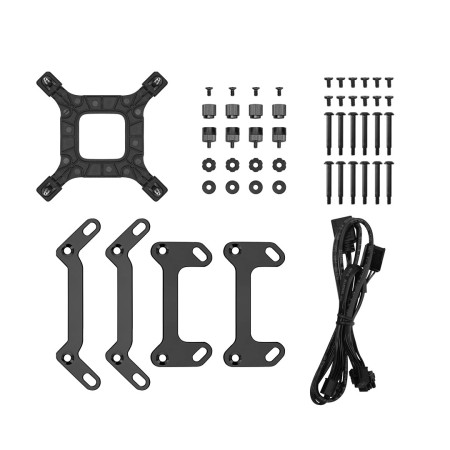 DeepCool LT360 ARGB procesoriaus universalusis skystinis aušintuvas 12 cm juoda