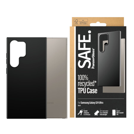 PanzerGlass SAFE TPU dėklas Samsung Galaxy S24 Ultra | Juodas