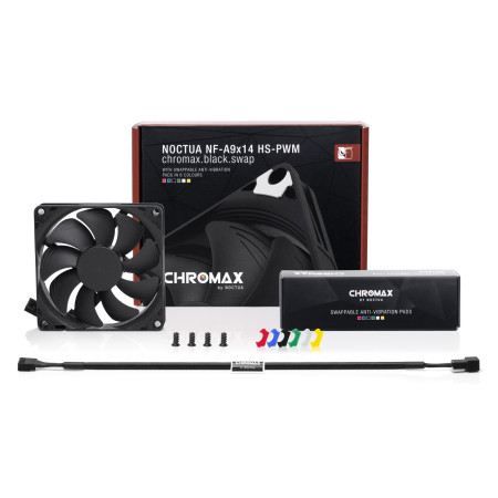 Noctua NF-A9X14 HS-PWM CH.BK.S 9,2 cm kompiuterio korpuso ventiliatorius