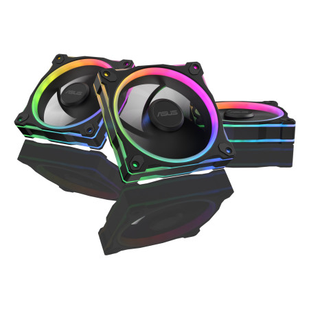 ASUS Prime MR120 ARGB Black 3in1 12 cm kompiuterio korpuso ventiliatorius