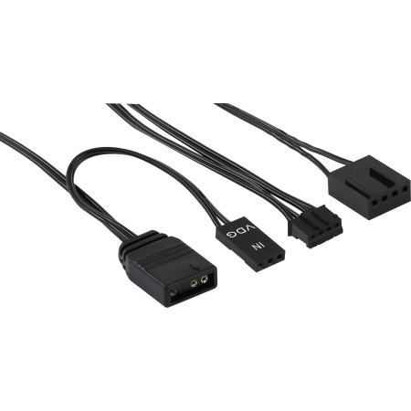 Aerocool Duo 12 Pro Kompiuterio korpusui Ventiliatorius 12 cm Juoda