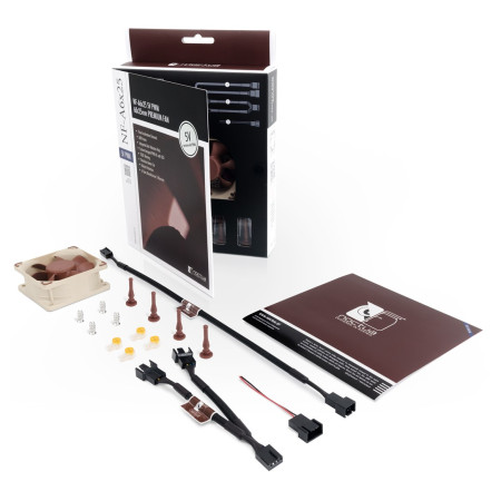 Noctua NF-A6x25 5V PWM ventiliatorius (6 cm, rusvai gelsvas)