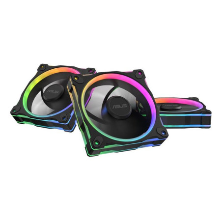 ASUS Prime MR120 ARGB Ventiliatorius Juodas 12 cm (3 vnt.)