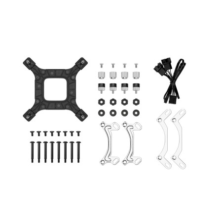 DeepCool LE240 V2 Universalus skystinis aušintuvas 12 cm, juodas