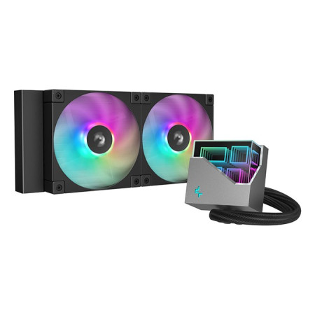 DeepCool LT240 Universalus skystinis aušintuvas 12 cm, juodas