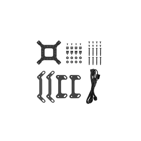 DeepCool LT240 Universalus skystinis aušintuvas 12 cm, juodas