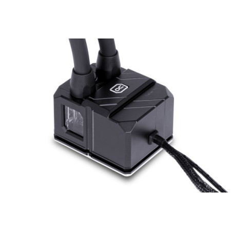 Alphacool 13074 kompiuterio aušinimo sistema procesoriaus universalusis skystinis aušintuvas 12 cm juoda
