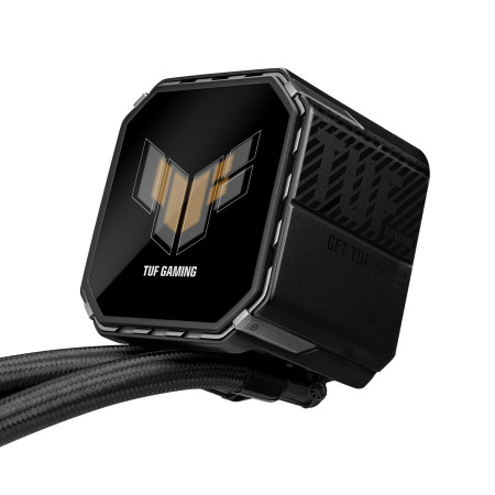 ASUS TUF Gaming LC III 360 ARGB LCD procesoriaus universalusis skystinis aušintuvas 12 cm juoda