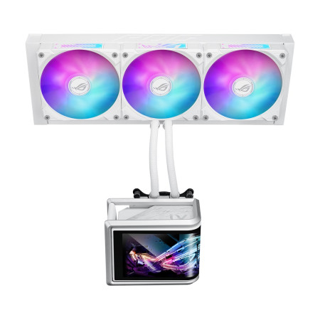 ASUS ROG Ryuo IV SLC 360 ARGB Balta - Universalusis skystinis aušintuvas