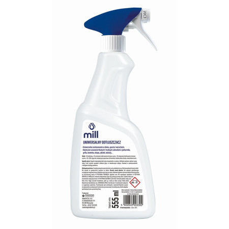 Mill Clean universalus nuriebalintojas riebalinėms dėmėms 555 ml