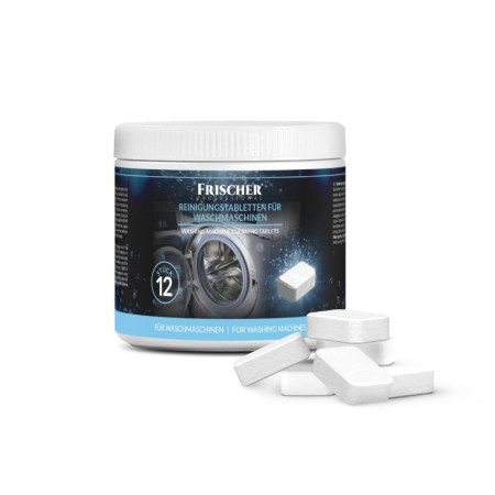 Skalbimo mašinų valymo tabletės 12 vnt.