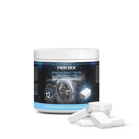 Skalbimo mašinų valymo tabletės 12 vnt.