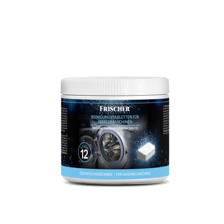 Skalbimo mašinų valymo tabletės 12 vnt.