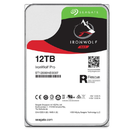Seagate IronWolf Pro vidinis kietasis diskas 12 TB