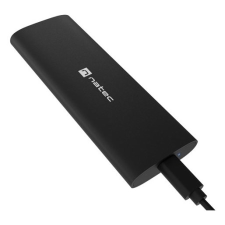 NATEC NKZ-2286 SSD saugojimo diskų korpusas M.2 Juodas