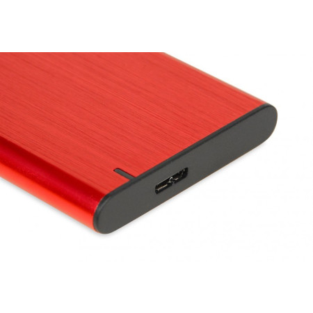 iBox HD-05 HDD/SSD aptvaras Raudonas 2.5''