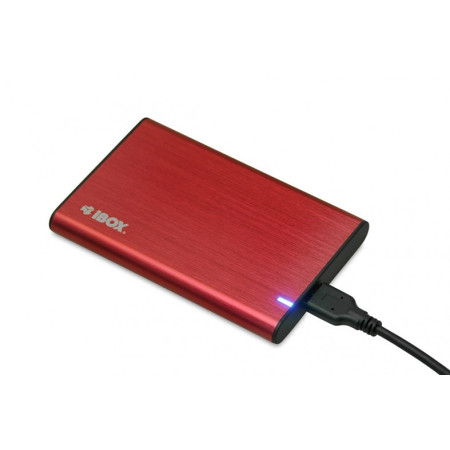 iBox HD-05 HDD/SSD aptvaras Raudonas 2.5''