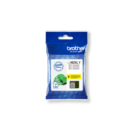 Brother LC462XLY rašalo kasetė Geltona XL