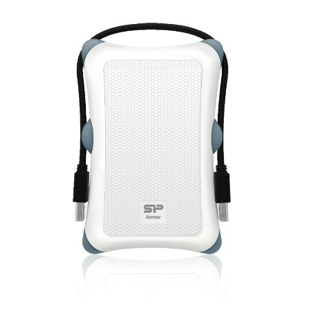 Silicon Power Armor A30 HDD korpusas, baltas, 2.5"