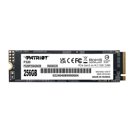 Patriot Viper P320 M.2 PCI-Ex4 NVMe 256GB