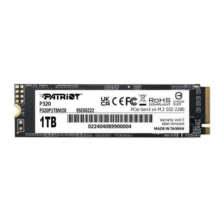 Patriot Viper P320 M.2 PCI-Ex4 NVMe 512GB