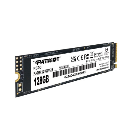 Patriot Memory P320 128 GB M.2 PCI Express 3.0 NVMe