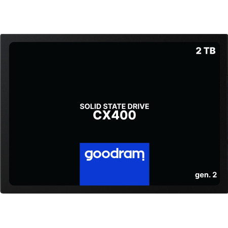 Goodram CX400 2 TB SSD 2.5" Serial ATA III 3D NAND