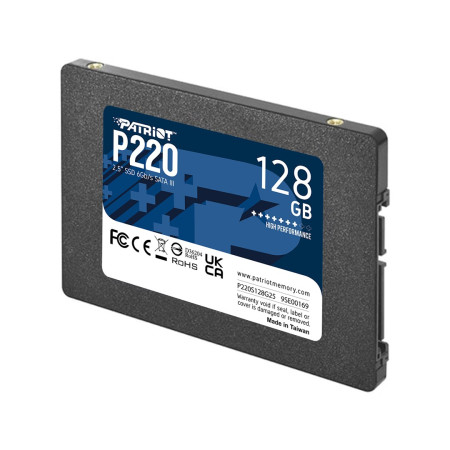 Patriot P220 128 GB 2.5" SSD