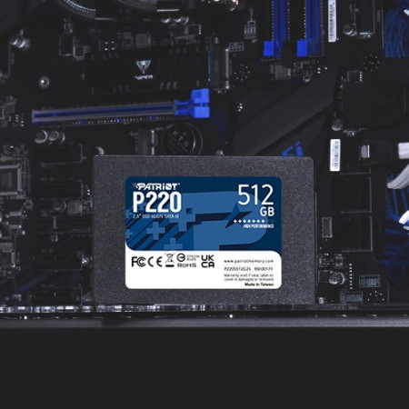 Patriot P220 512 GB 2.5" SSD