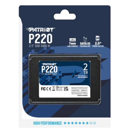 Patriot Memory P220 2TB 2.5" SATA III