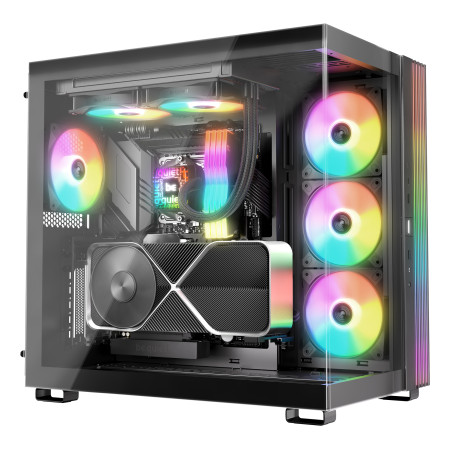 be quiet! PURE LOOP 3 LX 240mm Universalusis skystinis aušintuvas Juoda