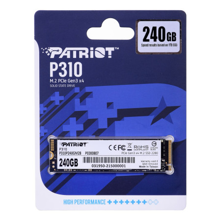 Patriot P310 240GB M.2 SSD